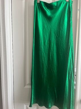 Vince Satin Slip Skirt